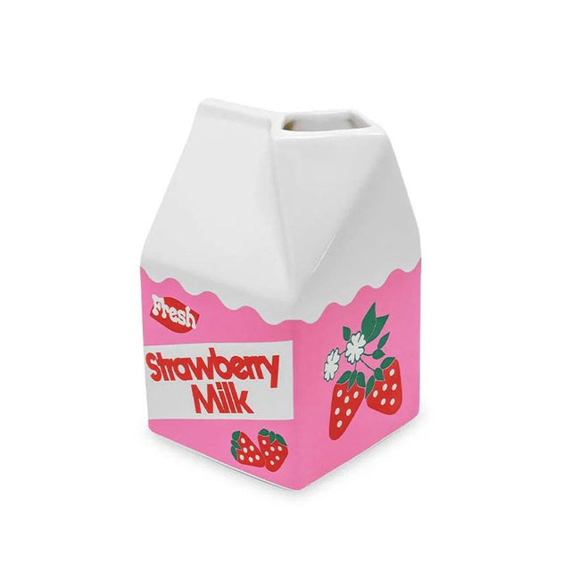 Ban.Do Strawberry Milk Ceramic Vase Close Up