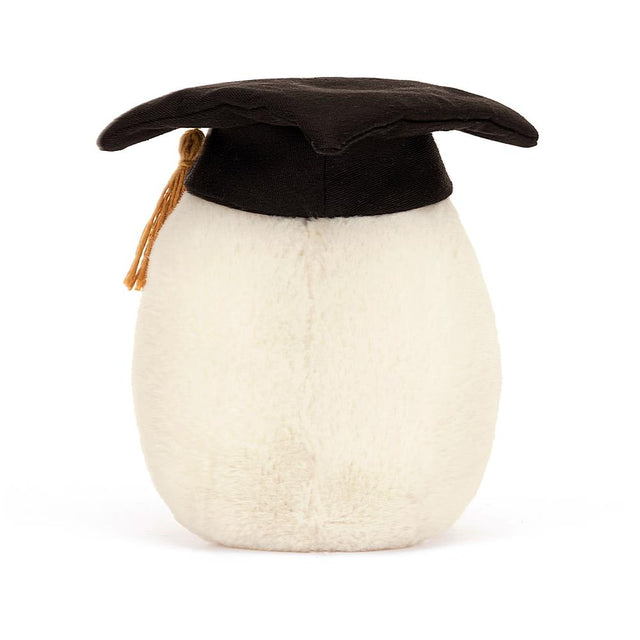 Jellycat Amuseable Boiled Egg Graduation Soft Toy Back View