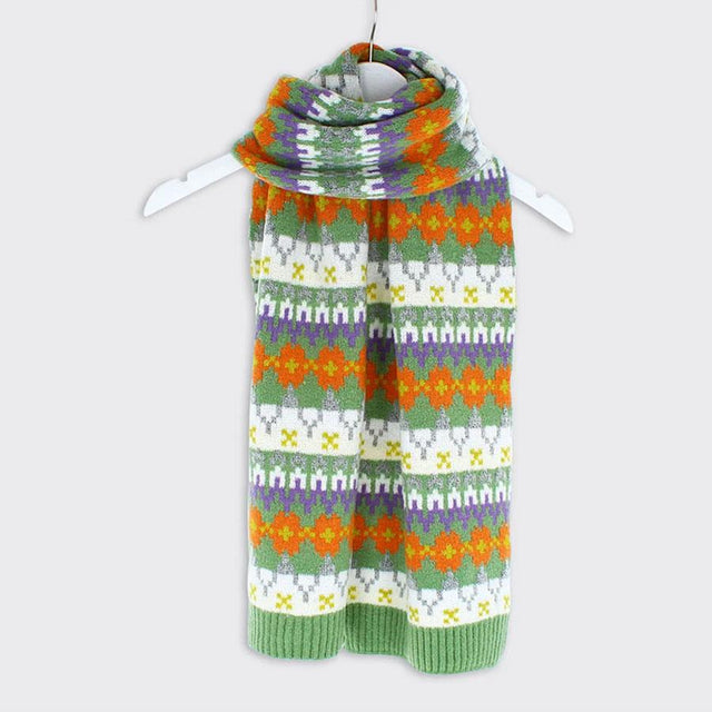Green Carla Scarf