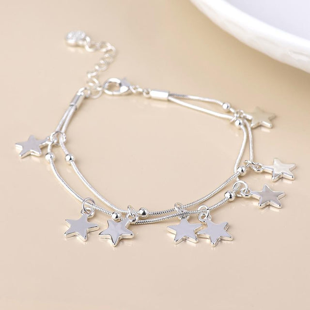 Silver Stardust Bracelet