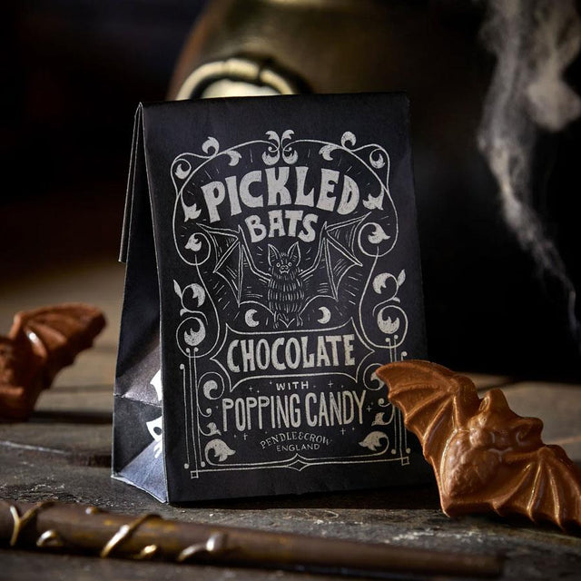 Pickled Chocolate Bats with Popping Candy