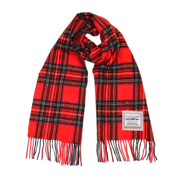 Royal Stewart Heritage Wool Scarf
