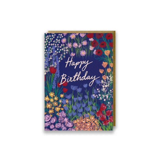Wildflowers Birthday Card