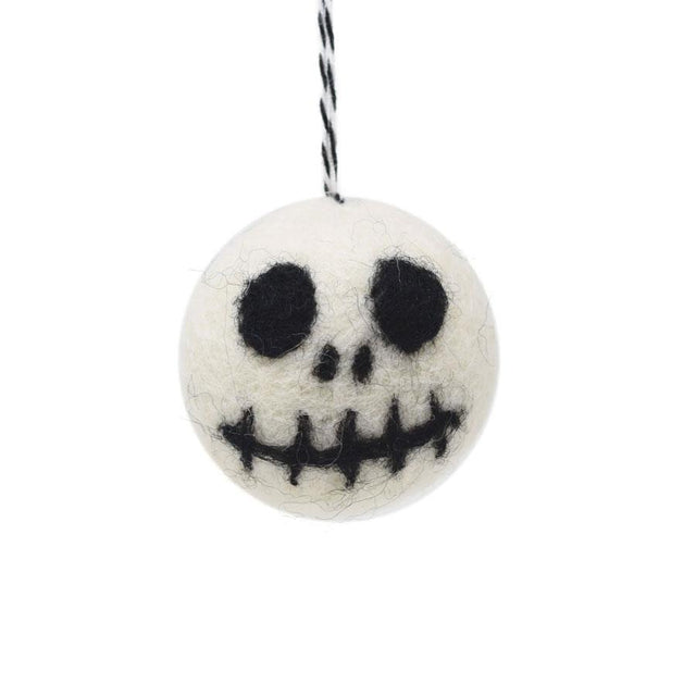Skull Felt Hanging Decoration
