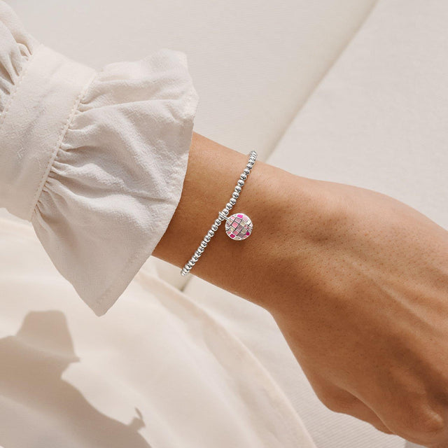 A Little Vibes You Don't Look A Day Over Fabulous Charm Bracelet on Model
