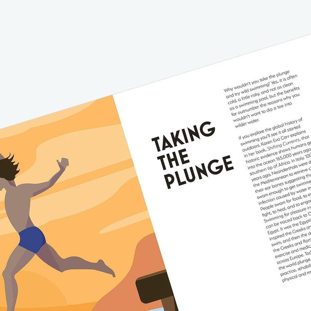 How To Wild Swim Book Page with Image