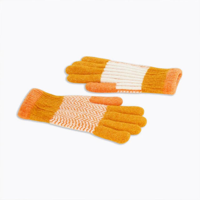 Orange Lara Gloves