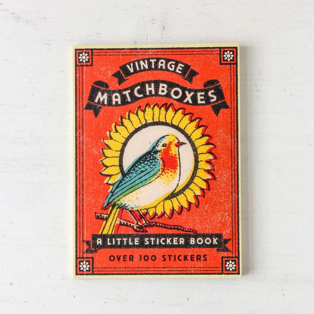 Vintage Matchboxes Sticker Book