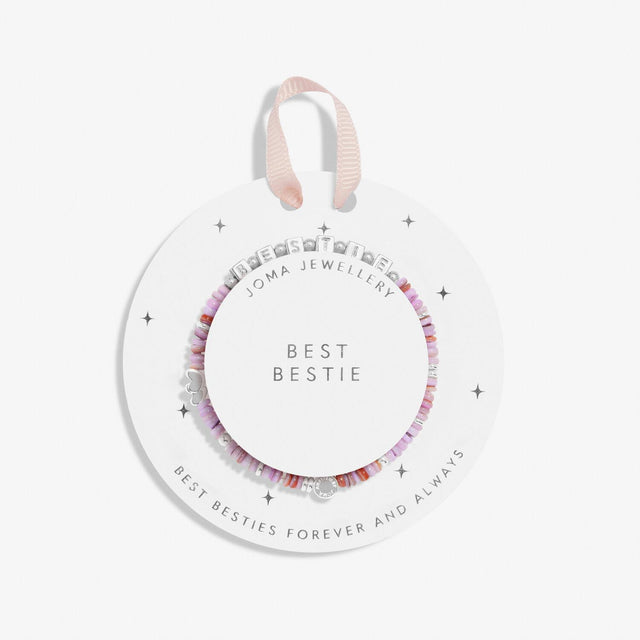 A Little Best Bestie Children's Beaded Bracelet
