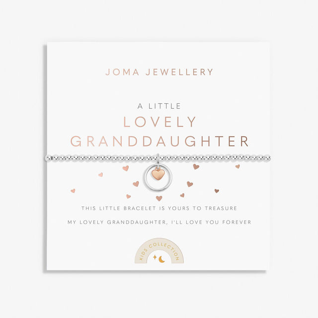 A Little Lovely Granddaughter Children's Charm Bracelet