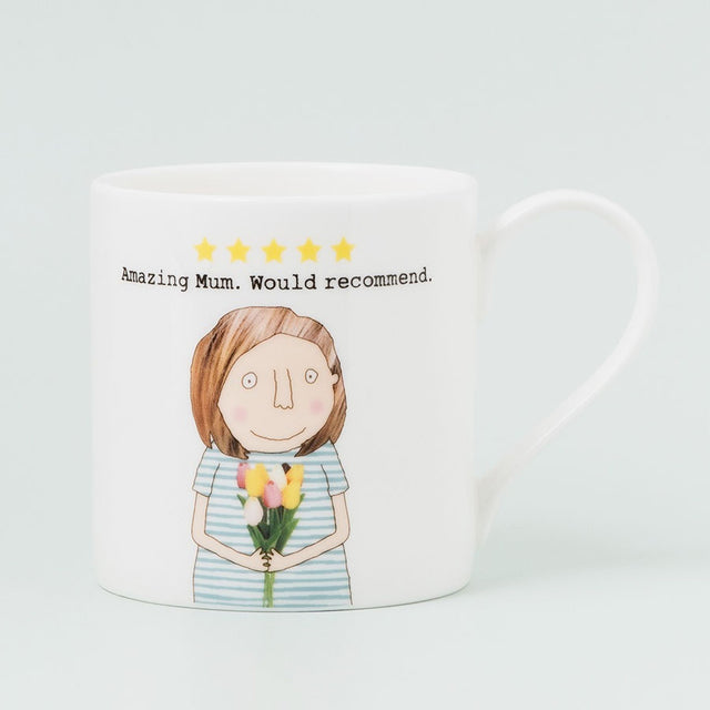 Rosie Made a Thing Five Star Mum Ceramic Mug