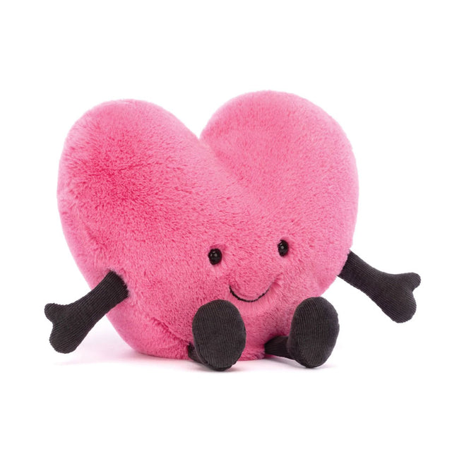 Large Amuseable Pink Heart Soft Toy