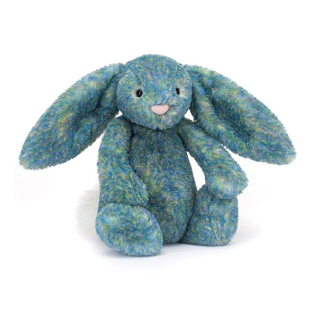 Medium Bashful Luxe Azure Bunny Soft Toy
