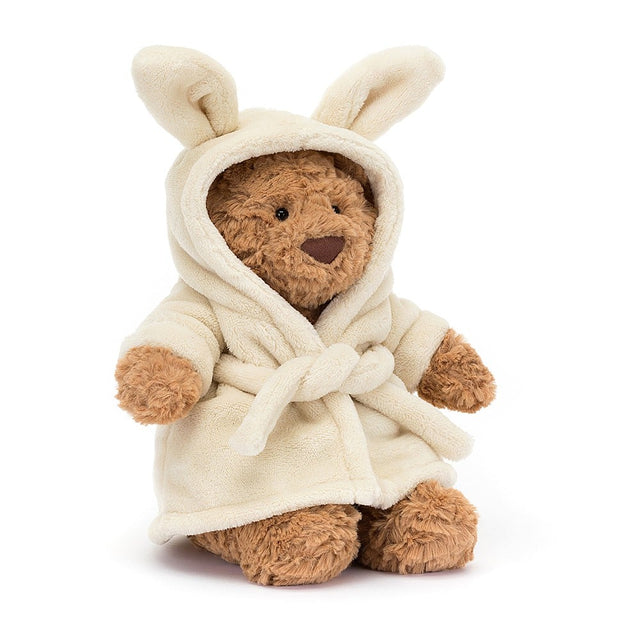 Bartholomew Bear Bathrobe Kids Soft Toy