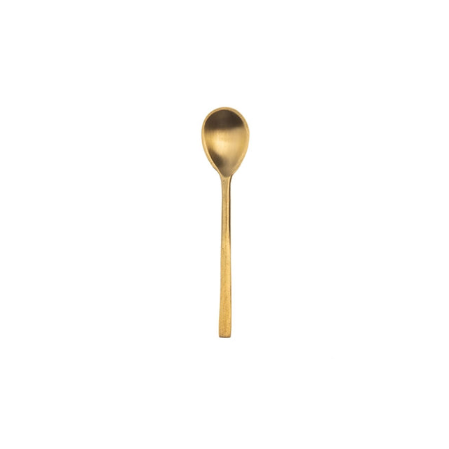 Shoeless Joe Tiny Brass Salt Spoon