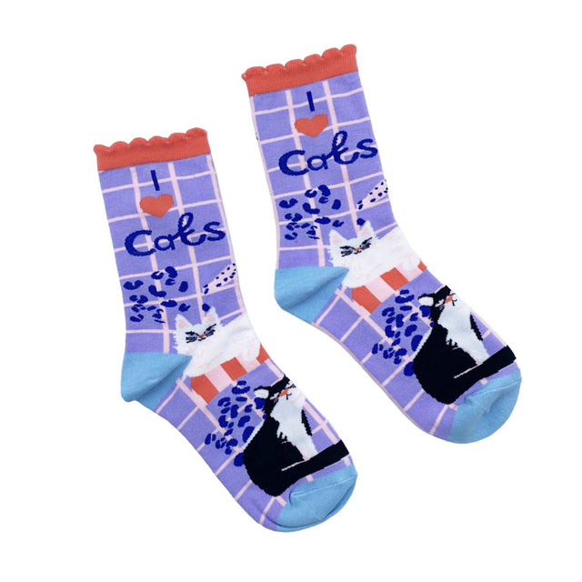 House of Disaster Catnip Bamboo Women's Socks