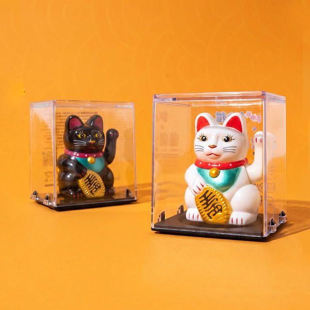 Maneki Neko Lucky Waving Cat Mini Solar Pal - Assorted Designs