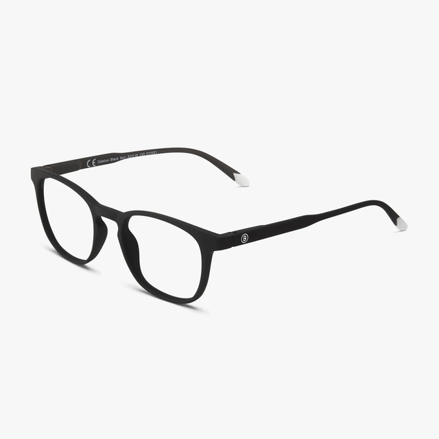 Dalston Black Noir Reading Glasses - Strength 2.5