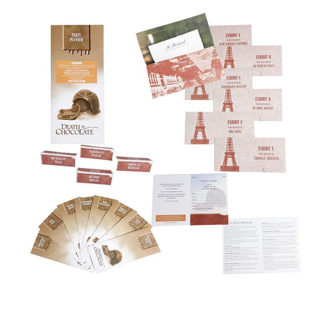 Death by Chocolate Murder Mystery Dinner Party Game 2