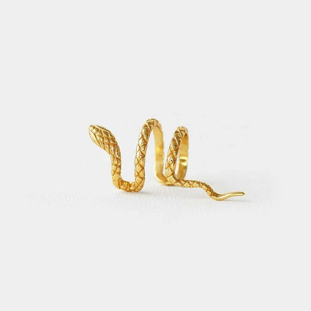 Snake Ear Cuff in Gold