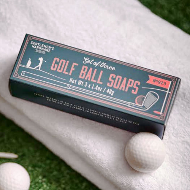 Basil and Neroli Golf Ball Soaps Set