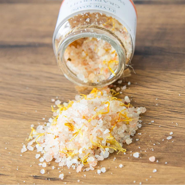 Grapefruit and Sweet Orange Bath Salts Clyde Soaps