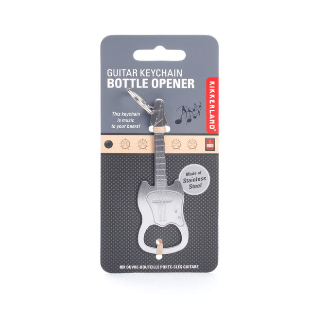 Guitar Keychain Bottle Opener Kikkerland