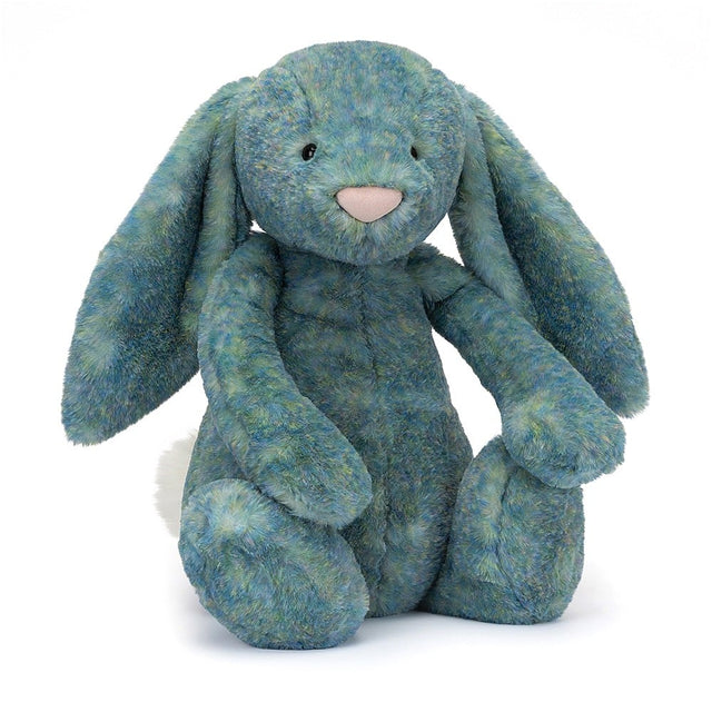 Huge Bashful Luxe Azure Bunny Soft Toy