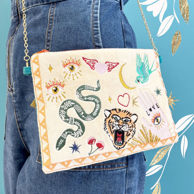 Inked Cross Body Bag