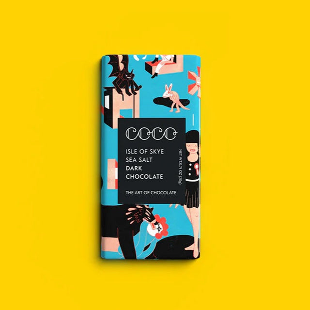 Isle of Skye Sea Salt Dark Chocolate Bar