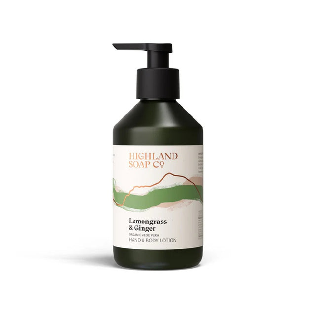 Lemongrass & Ginger Organic Hand and Body Lotion