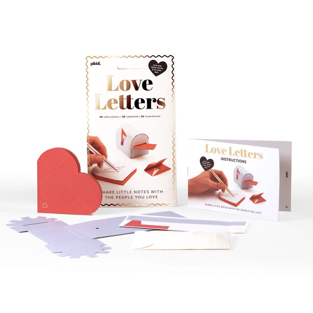 Pikkii Love Letters and Mailbox Set Full Set