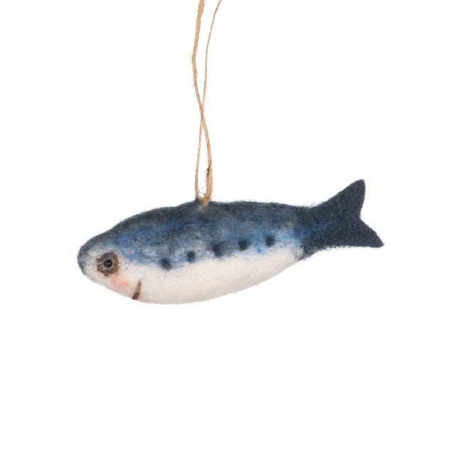 Shoeless Joe Martin Mackerel Felt Decoration