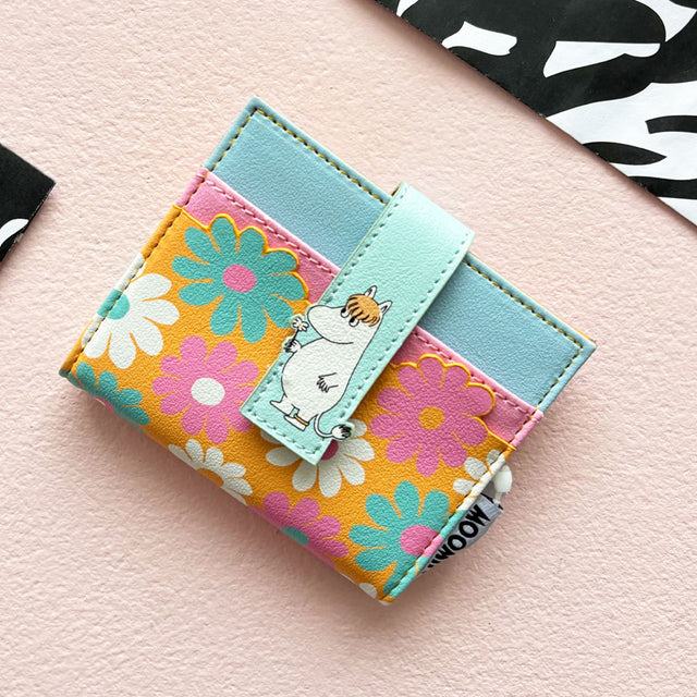 House of Disaster Moomin Flower Fold Over Card Holder