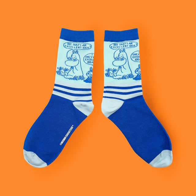 House of Disaster Moomin Excellent Idea Socks