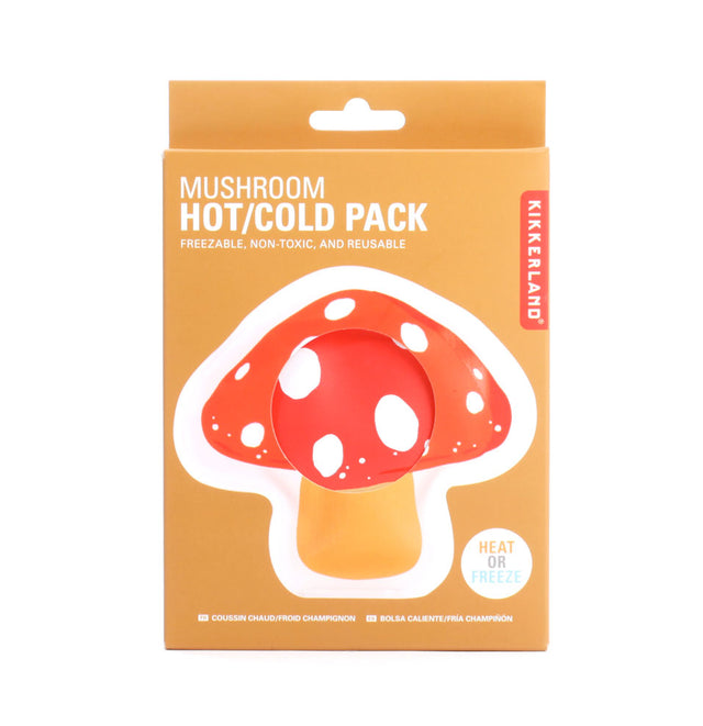 Mushroom Hot or Cold Pack Kikkerland