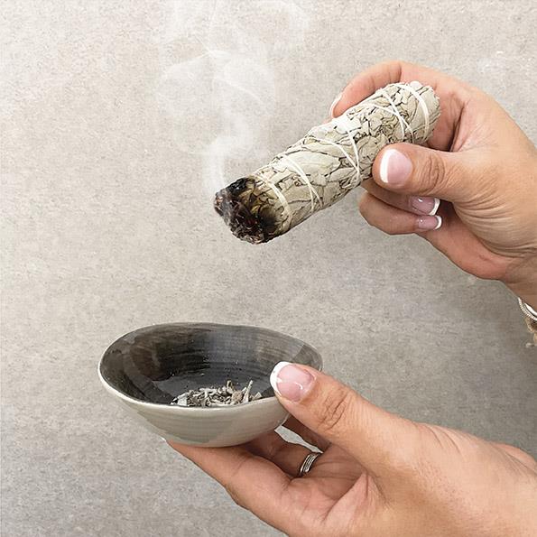 Natural White Sage Smudge Bundle East of India 2