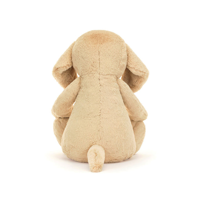 Jellycat Bashful Luxe Puppy Orlando Big Back Facing