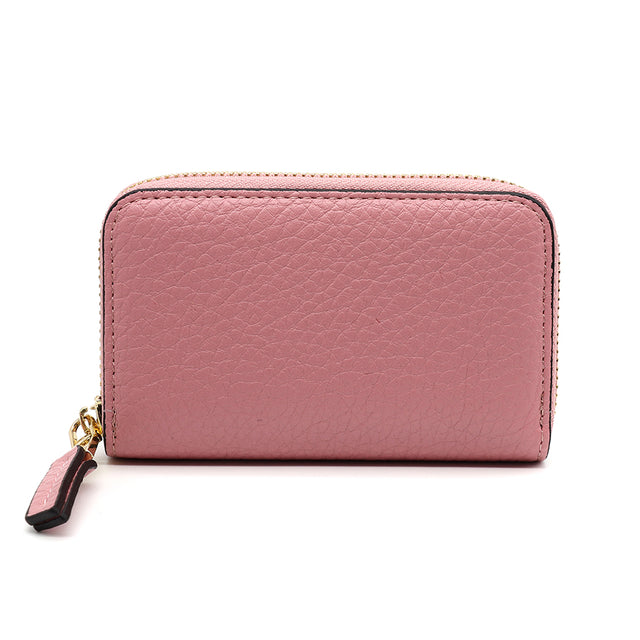 Pom Boutique Pink Faux Leather Coin Purse