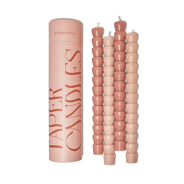 Pink & Blush Taper Candle Set
