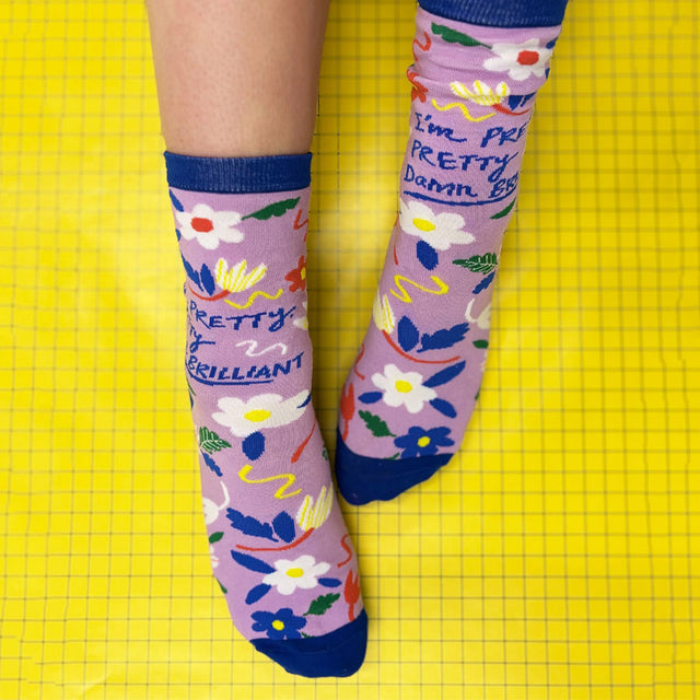 House of Disaster Pretty Damn Brilliant Socks