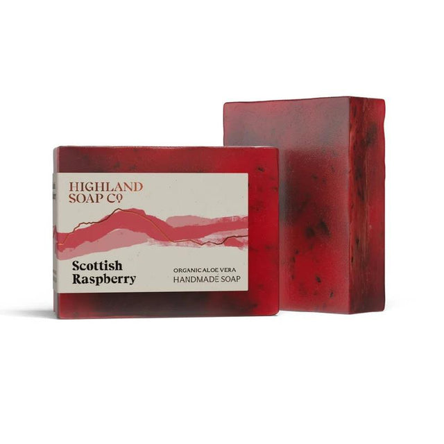 Wild Scottish Raspberry Organic Soap Bar