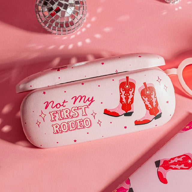 Not my First Rodeo Glasses Case in Situ