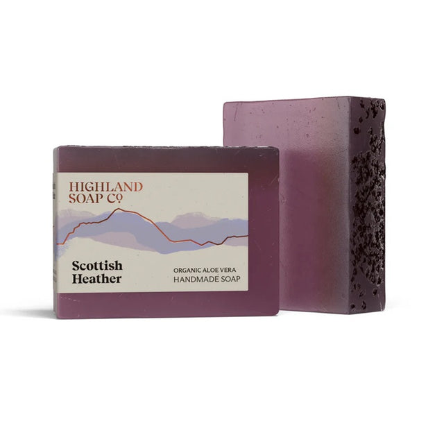 Scottish Heather Organic Glycerine Soap Bar