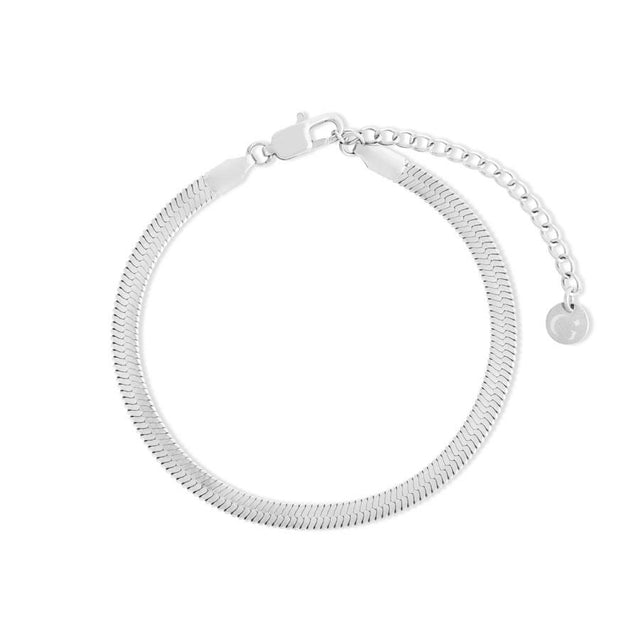 Silver Snake Chain Bracelet