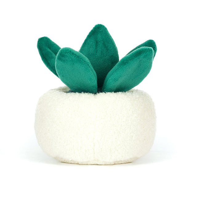 Jellycat Amuseables Skull Planter Back Facing