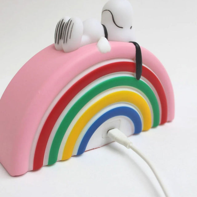 House of Disaster Peanuts Snoopy Rainbow Mini Led Light with Cable Port