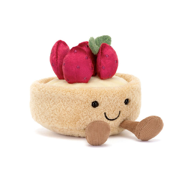 Jellycat Amuseables Fleurette Tarte Aux Fraises