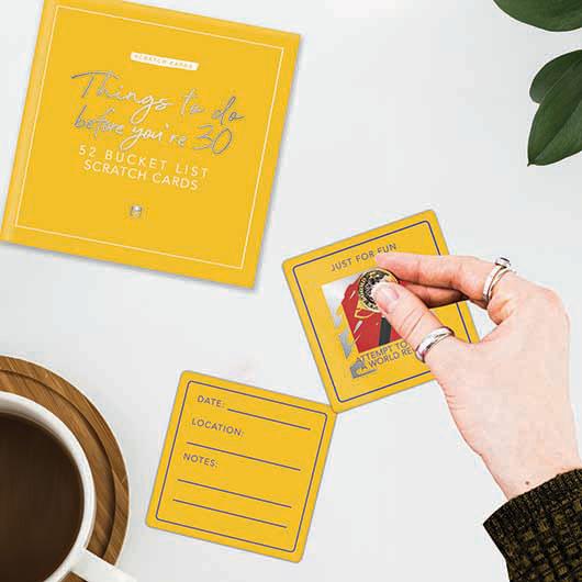 Things To Do Before 30 Scratch Cards