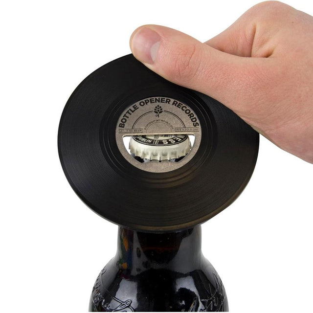Vinyl Bottle Opener